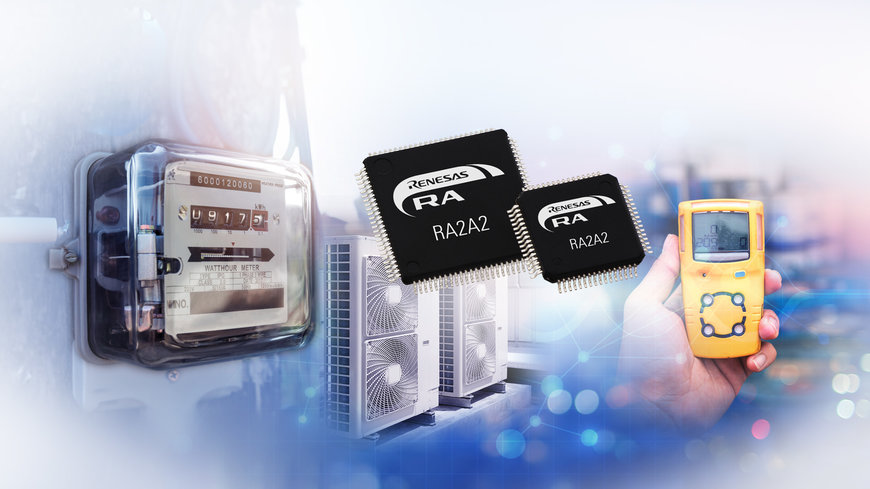 Les Nouveaux MCU de Renesas, Dotés de Fonctions Analogiques Haute Résolution et d'une Fonction de Mise à Jour à Distance, Aident les Systèmes Clients à Economiser de l'Energie